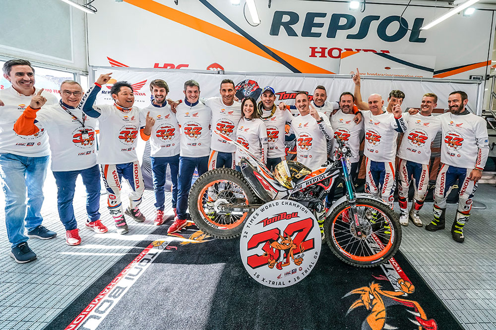 Al final el equipo Montesa Trial ha cumplido con todos los objetivos 2022