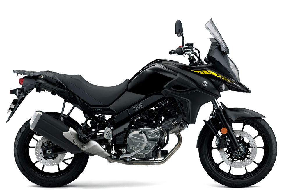 Suzuki V-Strom DL 650 negra