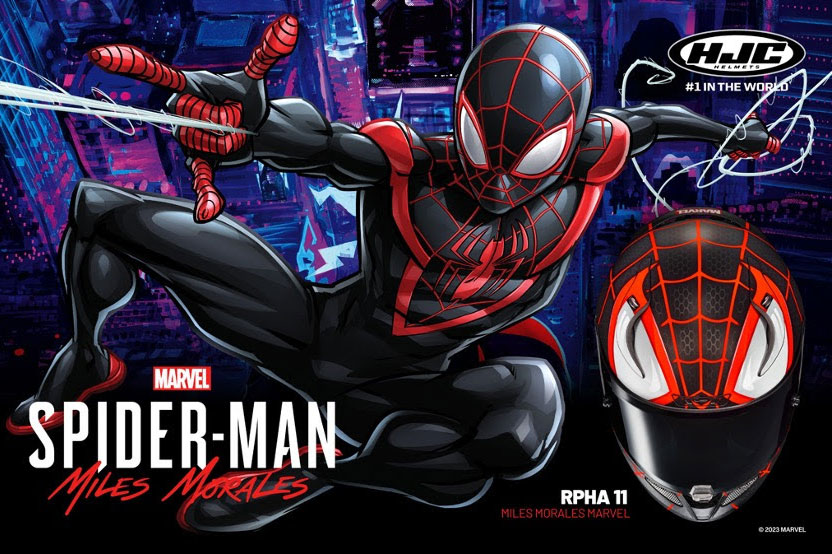 Casco RPHA 11 Miles Morales de HJC