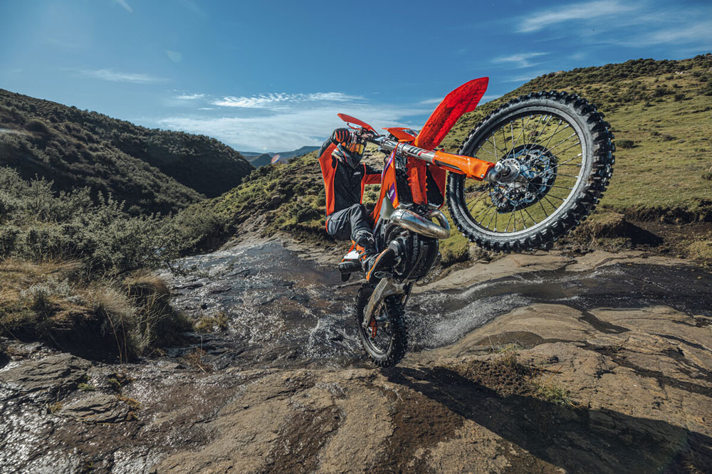 Gama KTM Enduro EXC y EXC-F 2023
