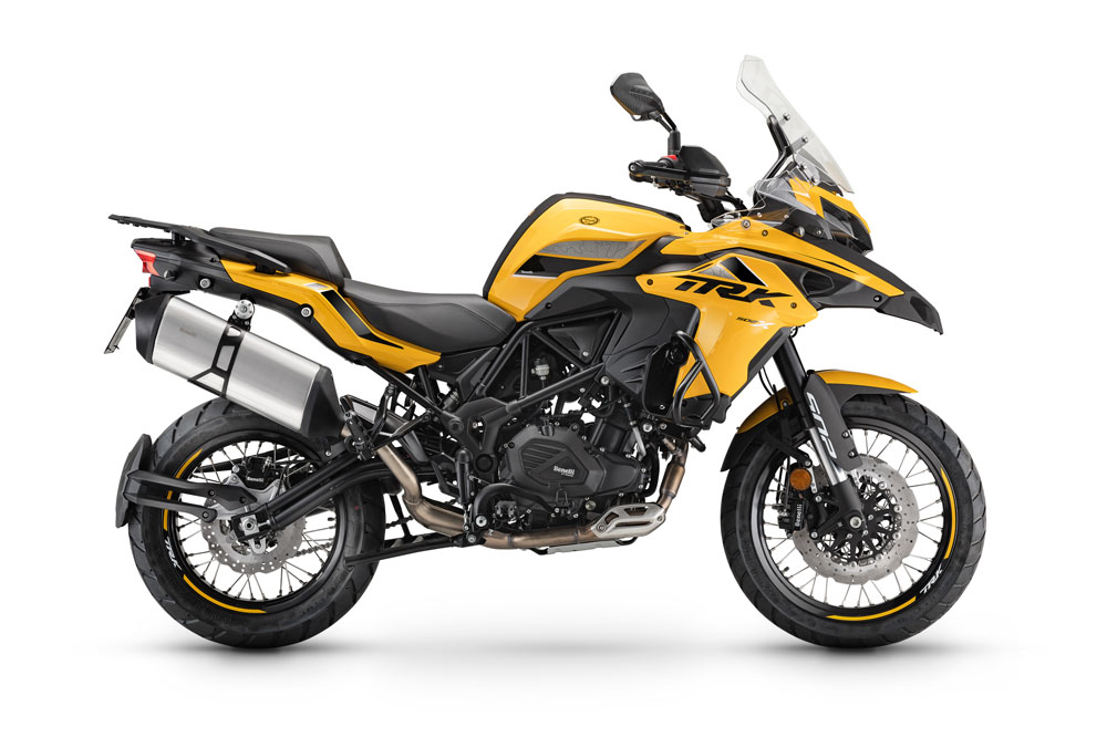 La Benelli TRK por su relación entre calidad y precio se ha convertido en una de las motos preferidas del mercado.