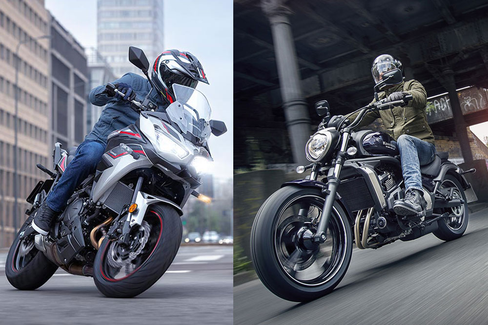 Kawasaki Versys y Vulcan en promoción