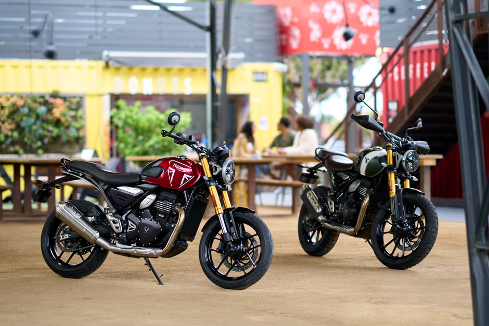 Triumph ha cuidado bien todos los detalles de sus nuevas motos para el Carnet A2.