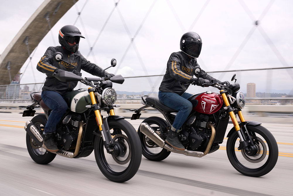 Triumph Speed y Scrambler 400 2024