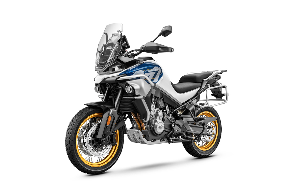La CF Moto MT Explore es el tope de gama de esta serie de motos trail de origen chino.