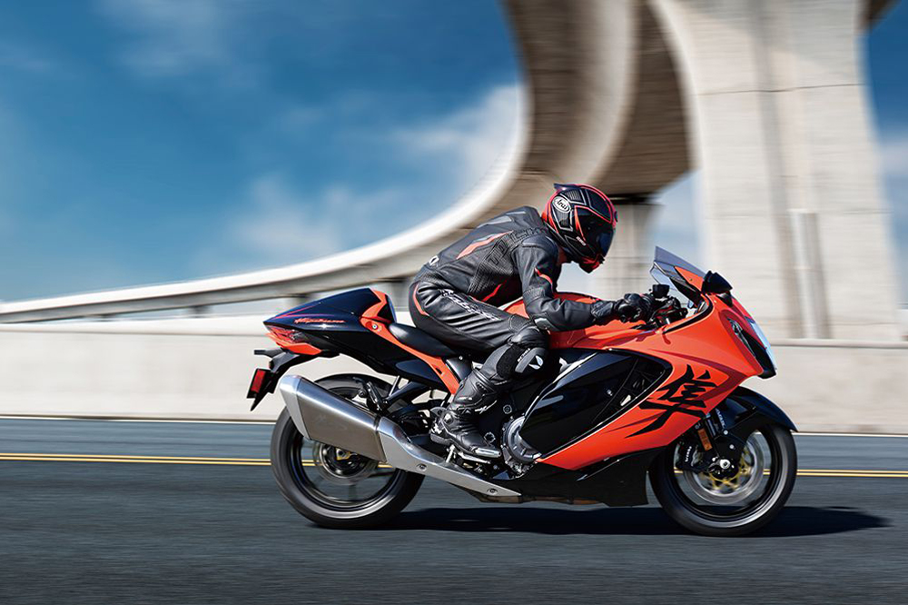 Toda una cazarrécords en carretera: Suzuki Hayabusa.