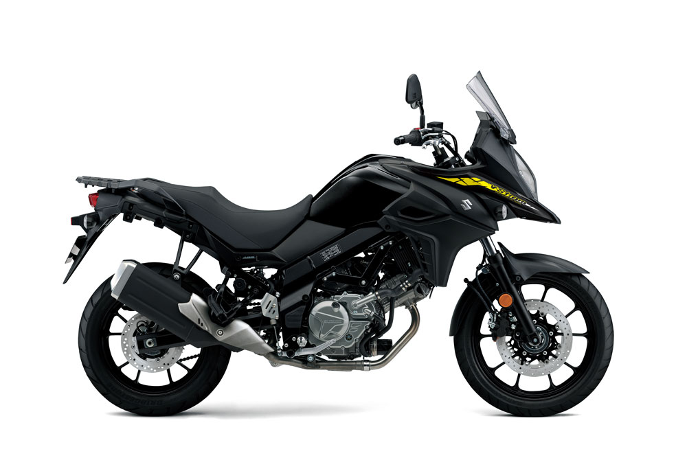 Suzuki V-Strom 650 negra