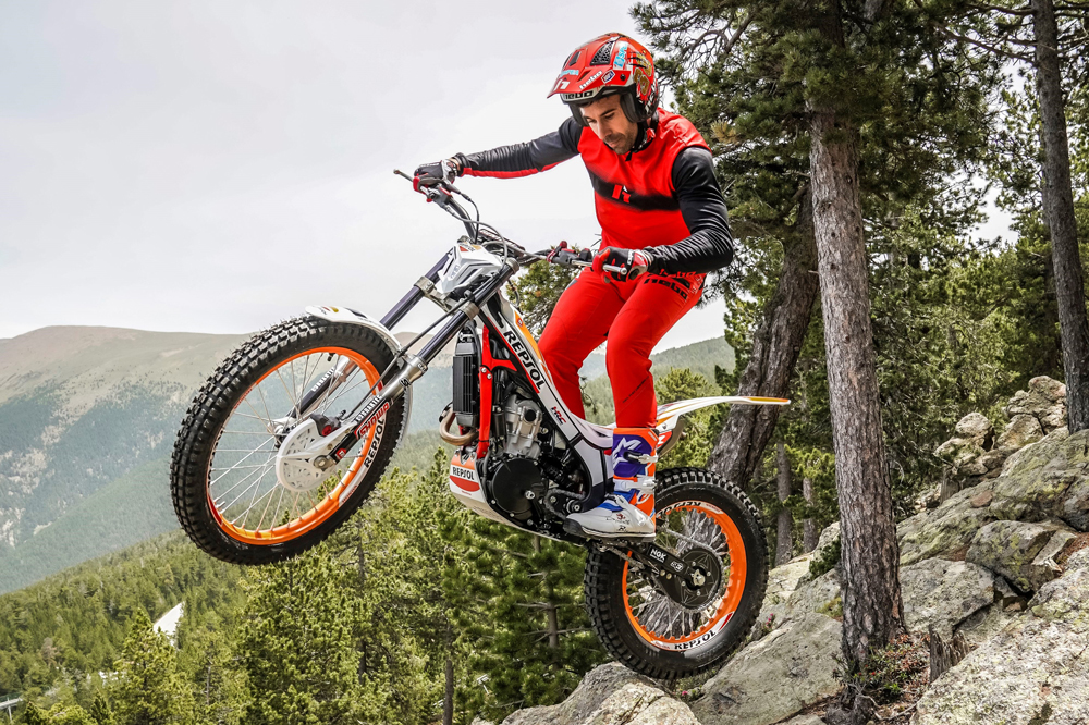 El campeón del mundo Toni Bou es una pieza clave para el desarrollo de estas nuevas Montesa de Trial