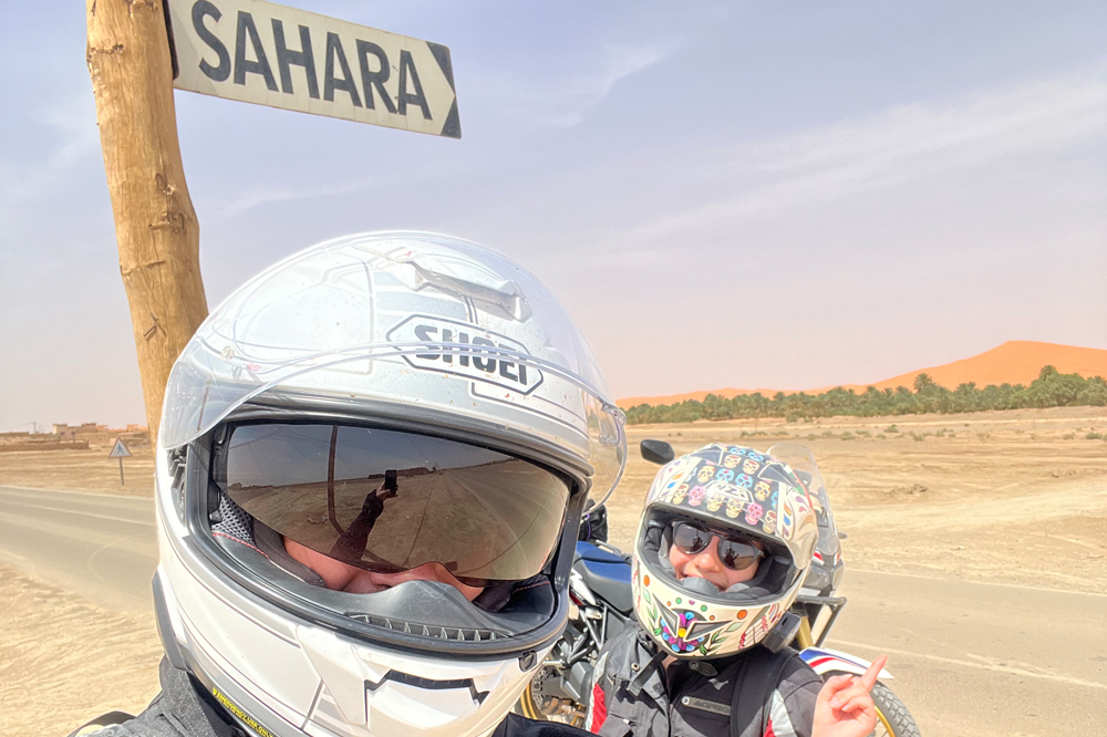 La llegada al desierto, si es tu primer viaje es un momento único