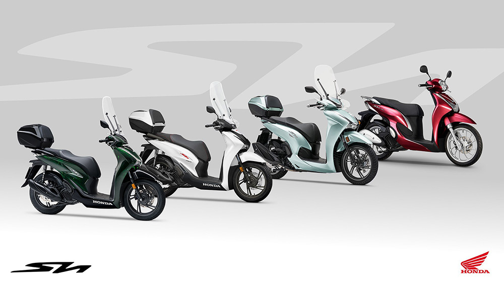 Gana de colores del Honda SH 125 2024