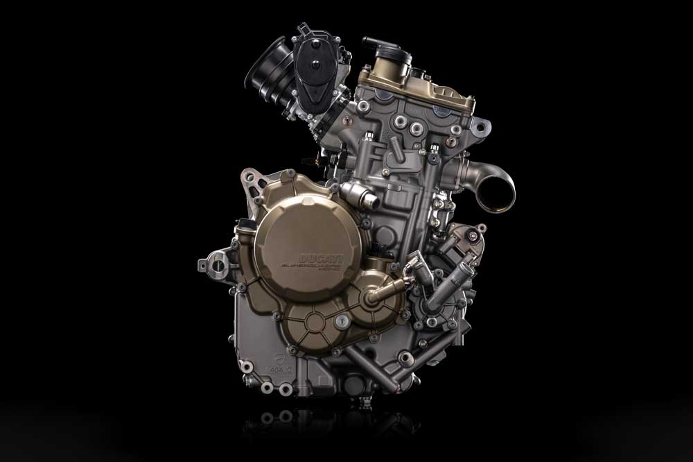 El nuevo motor de Ducati también tendrá versión limitada para el carnet A2.