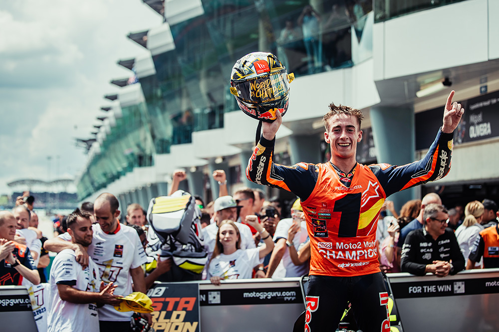 Pedro Acosta, Campeón del Mundo Moto2