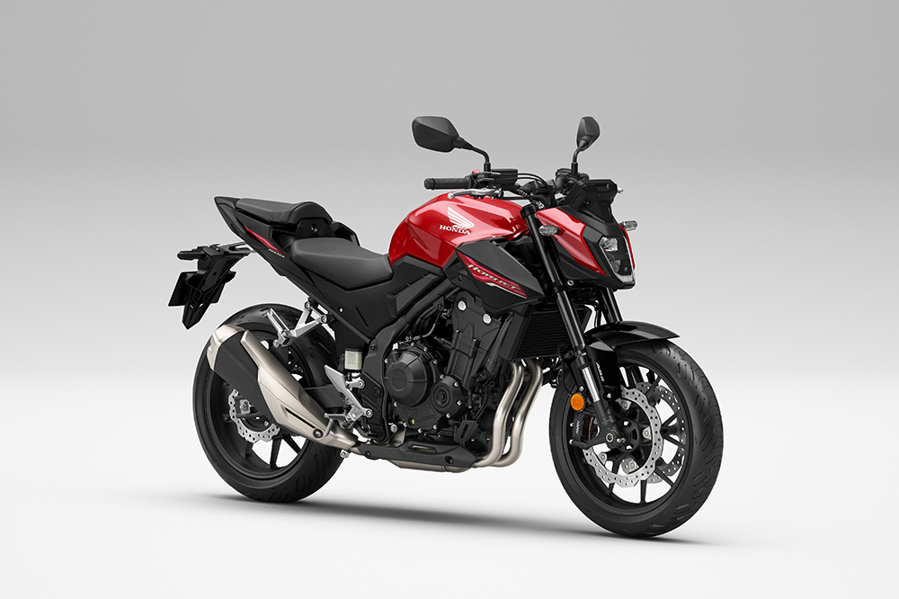 La estética de la nueva Honda CB 500 Hornet es mucho más agresiva y actual.