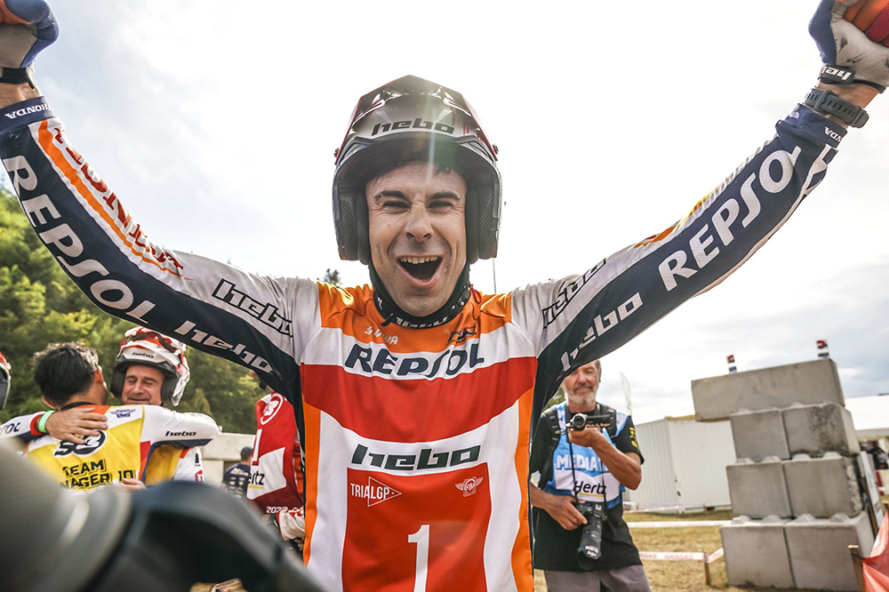 Toni Bou renueva con Montesa Honda hasta 2027