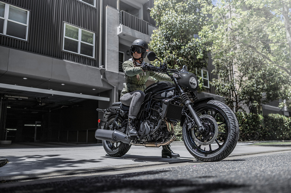 Kawasaki sabe dotar a todos sus productos de una fuerte personalidad.