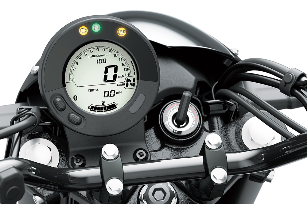 Instrumentación de la Kawasaki Eliminator 500.