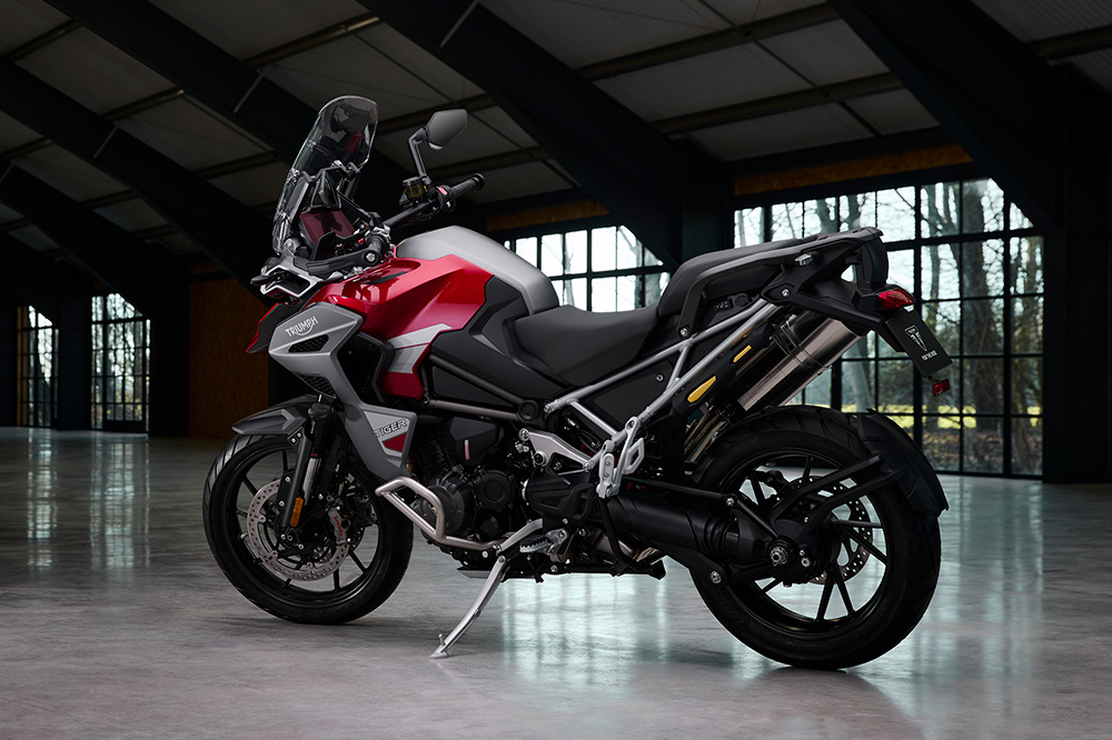La gama Triumph Tiger 1200 estrena nuevos colores para 2024.