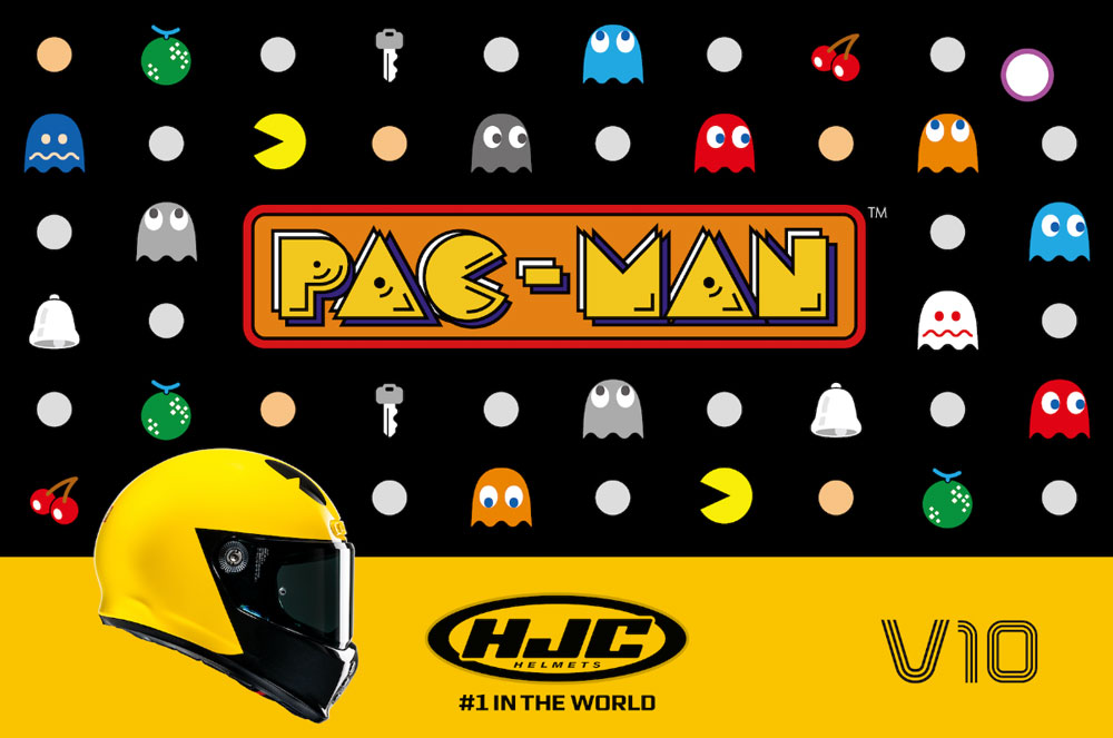 Casco V10 PAC-MAN de HJC