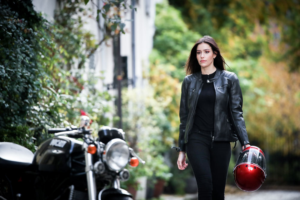 Chaqueta de cuero Roadster Air de RST