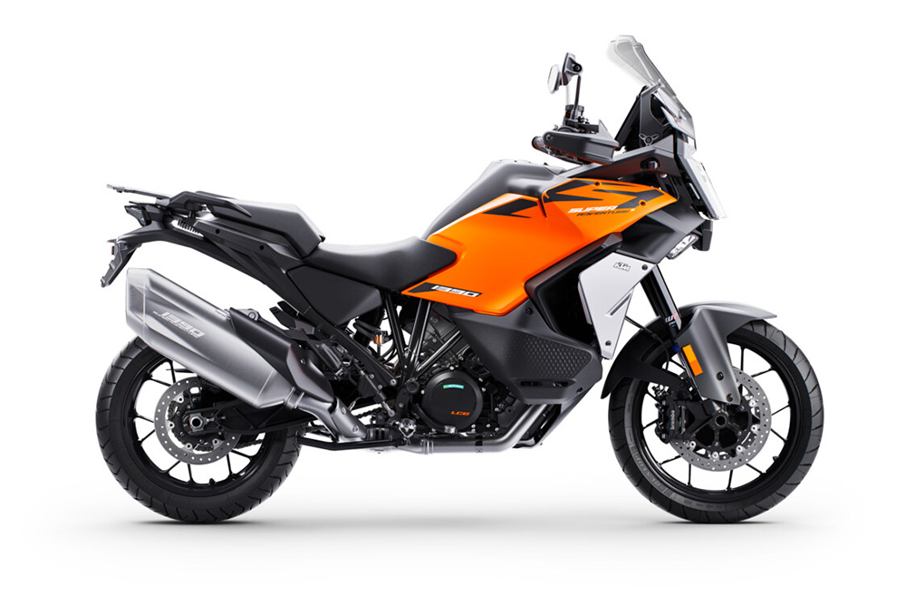 La Super Adventure es la primera KTM en llevar el nuevo sistema de cambio automatizado.