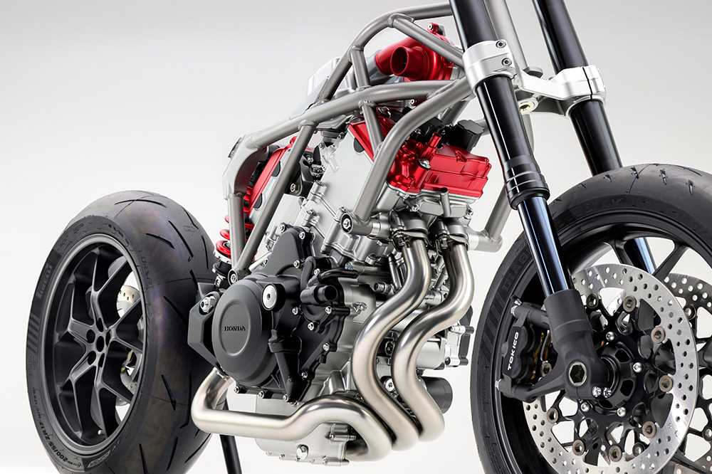 Honda desarrolla su motor de tres cilindros en V
